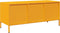 vidaXL - Tv-meubel - 101,5x39x43,5 - cm - koudgewalst - staal - mosterdgeel