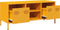vidaXL - Tv-meubel - 101,5x39x43,5 - cm - koudgewalst - staal - mosterdgeel