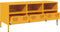 vidaXL - Tv-meubel - 101,5x39x43,5 - cm - koudgewalst - staal - mosterdgeel