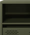 vidaXL - Tv-meubel - 101,5x39x43,5 - cm - koudgewalst - staal - olijfgroen
