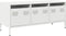 vidaXL - Tv-meubel - 101,5x39x43,5 - cm - koudgewalst - staal - wit