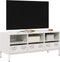 vidaXL - Tv-meubel - 101,5x39x43,5 - cm - koudgewalst - staal - wit
