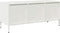 vidaXL - Tv-meubel - 101,5x39x43,5 - cm - koudgewalst - staal - wit
