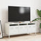 vidaXL - Tv-meubel - 101,5x39x43,5 - cm - koudgewalst - staal - wit
