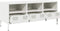 vidaXL - Tv-meubel - 101,5x39x43,5 - cm - koudgewalst - staal - wit