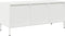 vidaXL - Tv-meubel - 101,5x39x43,5 - cm - koudgewalst - staal - wit
