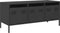 vidaXL - Tv-meubel - 101,5x39x43,5 - cm - koudgewalst - staal - zwart