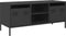 vidaXL - Tv-meubel - 101,5x39x43,5 - cm - koudgewalst - staal - zwart
