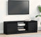 vidaXL - Tv-meubel - 102x30x36 - cm - spaanplaat - zwart - eikenkleurig