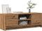 vidaXL - Tv-meubel - 102x30x37,5 - cm - bewerkt - hout - artisanaal - eikenkleur