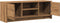 vidaXL - Tv-meubel - 102x30x37,5 - cm - bewerkt - hout - artisanaal - eikenkleur
