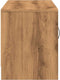 vidaXL - Tv-meubel - 102x30x37,5 - cm - bewerkt - hout - artisanaal - eikenkleur
