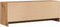 vidaXL - Tv-meubel - 102x30x37,5 - cm - bewerkt - hout - artisanaal - eikenkleur