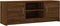 vidaXL - Tv-meubel - 102x30x37,5 - cm - bewerkt - hout - bruin - eikenkleur