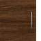 vidaXL - Tv-meubel - 102x30x37,5 - cm - bewerkt - hout - bruin - eikenkleur
