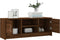 vidaXL - Tv-meubel - 102x30x37,5 - cm - bewerkt - hout - bruin - eikenkleur