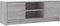 vidaXL - Tv-meubel - 102x30x37,5 - cm - bewerkt - hout - grijs - sonoma - eikenkleurig