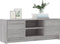 vidaXL - Tv-meubel - 102x30x37,5 - cm - bewerkt - hout - grijs - sonoma - eikenkleurig