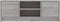 vidaXL - Tv-meubel - 102x30x37,5 - cm - bewerkt - hout - grijs - sonoma - eikenkleurig