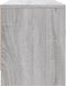 vidaXL - Tv-meubel - 102x30x37,5 - cm - bewerkt - hout - grijs - sonoma - eikenkleurig