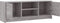 vidaXL - Tv-meubel - 102x30x37,5 - cm - bewerkt - hout - grijs - sonoma - eikenkleurig