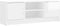 vidaXL - Tv-meubel - 102x30x37,5 - cm - bewerkt - hout - hoogglans - wit