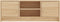 vidaXL - Tv-meubel - 102x30x37,5 - cm - bewerkt - hout - sonoma - eikenkleurig
