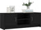 vidaXL - Tv-meubel - 102x30x37,5 - cm - bewerkt - hout - zwart