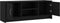 vidaXL - Tv-meubel - 102x30x37,5 - cm - bewerkt - hout - zwart