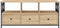 vidaXL - Tv-meubel - 102x33x45 - cm - bewerkt - hout - en - ijzer - sonoma - eikenkleur
