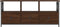 vidaXL - Tv-meubel - 102x33x45 - cm - bewerkt - hout - en - ijzer - bruin - eikenkleur