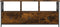 vidaXL - Tv-meubel - 102x33x45 - cm - bewerkt - hout - en - ijzer - gerookt - eikenkleur