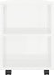 vidaXL - Tv-meubel - 102x34,5x43 - bewerkt - hout - hoogglans - wit