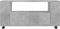 vidaXL - Tv-meubel - 102x34,5x43 - cm - bewerkt - hout - betongrijs