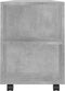 vidaXL - Tv-meubel - 102x34,5x43 - cm - bewerkt - hout - betongrijs