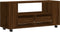 vidaXL - Tv-meubel - 102x34,5x43 - cm - bewerkt - hout - bruin - eikenkleur