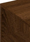 vidaXL - Tv-meubel - 102x34,5x43 - cm - bewerkt - hout - bruin - eikenkleur