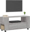 vidaXL - Tv-meubel - 102x34,5x43 - cm - bewerkt - hout - grijs - sonoma - eikenkleurig