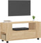 vidaXL - Tv-meubel - 102x34,5x43 - cm - bewerkt - hout - sonoma - eikenkleurig