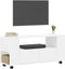 vidaXL - Tv-meubel - 102x34,5x43 - cm - bewerkt - hout - wit