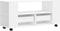 vidaXL - Tv-meubel - 102x34,5x43 - cm - bewerkt - hout - wit