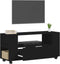 vidaXL - Tv-meubel - 102x34,5x43 - cm - bewerkt - hout - zwart