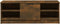 vidaXL - Tv-meubel - 102x35,5x36,5 - cm - bewerkt - hout - bruin - eikenkleur