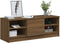 vidaXL - Tv-meubel - 102x35,5x36,5 - cm - bewerkt - hout - bruin - eikenkleur