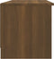 vidaXL - Tv-meubel - 102x35,5x36,5 - cm - bewerkt - hout - bruin - eikenkleur