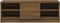 vidaXL - Tv-meubel - 102x35,5x36,5 - cm - bewerkt - hout - bruin - eikenkleur