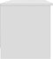 vidaXL - Tv-meubel - 102x35,5x36,5 - cm - bewerkt - hout - wit