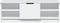 vidaXL - Tv-meubel - 102x35,5x36,5 - cm - bewerkt - hout - wit