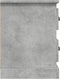 vidaXL - Tv-meubel - 102x35,5x47,5 - cm - bewerkt - hout - betongrijs