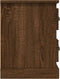 vidaXL - Tv-meubel - 102x35,5x47,5 - cm - bewerkt - hout - bruin - eikenkleur